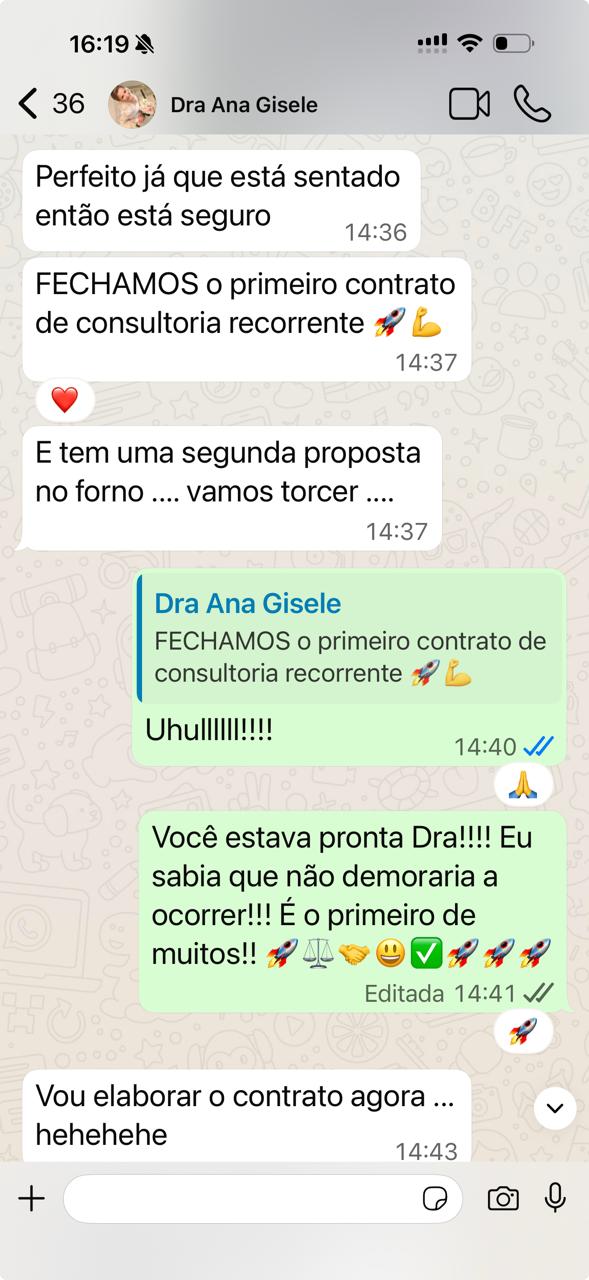 Depoimento de advogado que implementou o modelo de assessoria